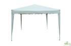 GAZEBO PIEGHEVOLE RICHIUDIBILE MERCATINO FISARMONICA BIANCO 3X3 MT 300X300CM