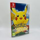 POKEMON LET S GO PIKACHU multilingue PAL EUR con ITALIANO per Nintendo SWITCH