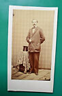 FOTO ANTICA CDV ANONIMA1860 FOTOGRAFIA  GENTLEMAN ITALIAN COSTUME