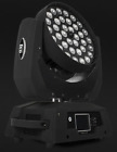 COPPIA DI TESTE MOBILI WASH LED ZOOM 36x18W 6IN1 RGBWA UV MOVING HEAD NUOVE 2 PZ