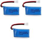 3 pezzi Lipo Batterie 3.7V, 380mAh Rc Drone HUBSAN X4 H107L H107C H107D H107 RC