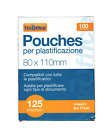 Pouches per Plastificazione 8x11 125 micron Confezione da 100 Fogli Nikoffice