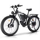 Electric Bike Dual Motor 2000 watts EBike 23AH Bicycle Philodo H8 35mph