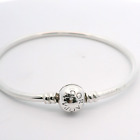 Authentic Silver PANDORA MOMENTS Bangle #590713