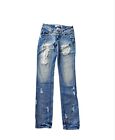 MET jeans strappati modello SlimFit  taglia 26 / XS Universale Ragazza/Donna