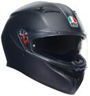 Casco Integrale AGV K3 E2206 MPLK Matt Black Nero Opaco Doppia Visiera Taglia M