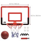 SET CANESTRO BASKET RETE + PALLA BAMBINI ADULTI UFFICIO A PARETE PORTA