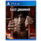 LOST JUDGMENT PS4 VIDEOGIOCO EU ITALIANO PLAYSTATION 4 GIOCO NUOVO SIGILLATO