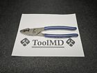 Snap-on Tools USA NEW POWER BLUE Soft Grip 9" Combo Slip Joint Pliers 49ACF