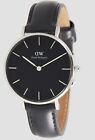 Daniel Wellington Classic  - Orologio - Nero - Cinturino pelle