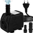 Mini Pompa Dell Acqua (600 L/H, 10 W), per Acquario Ultra Silenziosa Con Solleva