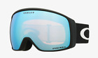 Oakley 7104 06 Flight Tr L Maschera Neve Snow Goggles Matte Black Prizm Sapphire