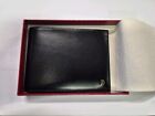 Cartier Paris Black Bifold Wallet  Portafogli