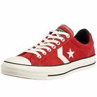 SCARPE SNEAKERS UNISEX CONVERSE ALL STAR PLAYER 111322 PELLE ROSSO ORIGINALE AI