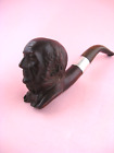 Antique smokers pipe - brierwood Gladstone