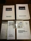 Retro Software Vintage Pc WORDSTAR 2000 release 3.5 1990 DOS IBM nuovo!!