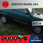 Coppia adesivi FIAT PANDA 4X4 Off Road Fuoristrada Sisley