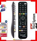 TELESystem TS9018 HEVC TIVUSAT - telecomando completo per decoder TVSAT