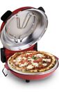 Forno pizza con termostato 1200W ceramic Innoliving INN-796R rosso 350 ‘ Gradi