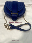 Salvatore Ferragamo Electric Blue Shoulder Bag