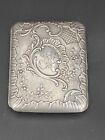 Rare Etui à Cigarette Argent Massif Art Nouveau - Cigarette Case