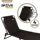 AKTIVE LETTINO SDRAIO PRENDISOLE RELAX PIEGHEVOLE SPIAGGIA GIARDINO MULTICOLORE