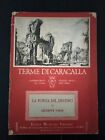 1939 LIBRETTO OPERA TERME DI CARACALLA LA FORZA DEL DESTINO GIUSEPPE VERDI