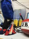 diving equipment Gloves Boots Flippers Dive Bag Etc #179