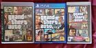 3 giochi Grand Theft Auto : GTA 5 PS4 + GTA 4 PS3 + GTA Liberty City Stories PSP