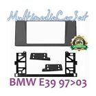 Mascherina Autoradio 2 Doppio Din BMW S5 E39 Senza Navi Cornice Montaggio 3568