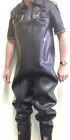 Century 4000 Chest Waders Size UK 11 Wathose mit Stahlkappe rubber