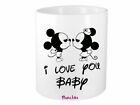 portapenne 8x10 scritta i love you baby san valentino regalo amore topolino