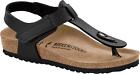 Birkenstock Zehenstegsandale Kairo Kids Black der Zehentrenner mit Fersenriemen