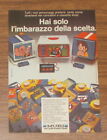 Vintage 1979 Cinevisor Mupi GOLDRAKE Popeye Heidi Print Ad advert #1 Italian