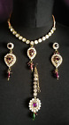 Indian Necklace Earring Set  Jewellery Bridal Bollywood Women Party Wear Choker