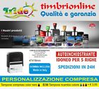 Timbro automatico  47x18mm  colop C30 Timbro autoinchiostrante  personalizzato