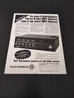 1976 TELEFUNKEN TRX 2000 HIFI SINTOAMPLIFICATORE STEREO  PUB VINTAGE AD