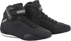 scarpe moto ALPINESTARS nere sektor omologate