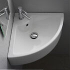 Lavabo sospeso angolare 47,5 cm Square Scarbeo Ceramica