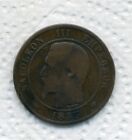 FRANCIA   RARA  10   CENTESIMI   1853  A