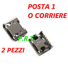 CONNETTORE RICARICA (2pezzi) MICRO USB LG P760 OPTIMUS L9 P700 L7 E610 L5  P769