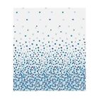 Tenda Doccia in Poliestere impermeabile 180X200 PIETRA BLU MAURER con ganci