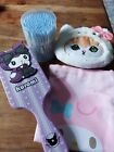 MIXED HELLO KITTY, SANRIO BUNDLE! BRUSH, POUCH, PURSE/KEYCHAIN, Q TIPS! New!