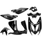 KIT 7 PEZZI CARENE NERO METAL YAMAHA 50 AEROX 1997-2012