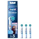 Braun Oral-B Testine Di Ricambio Pro Kids Con Disney Frozen 3 Testine Eb103froze