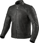 Giacca moto Invernale Pelle Revit Cordite Black Jacket TAGLIA 54