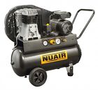 Nuair Compressore aria a cinghia 50 litri 2Hp bicilindrico 220V B2800B/2M/50