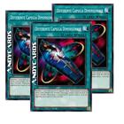 3x DIFFERENTE CAPSULA DIMENSIONALE • Comune • EGO1 IT025 • 1Ed • Yugioh!