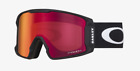 Oakley 7070 02 Line Miner L Maschera Neve Snow Goggles Matte Blk Prizm Torch Ir