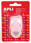 Apli Kids 13068-Fustella per Carta a Forma di Cuore Multicolore 16 mm 1306